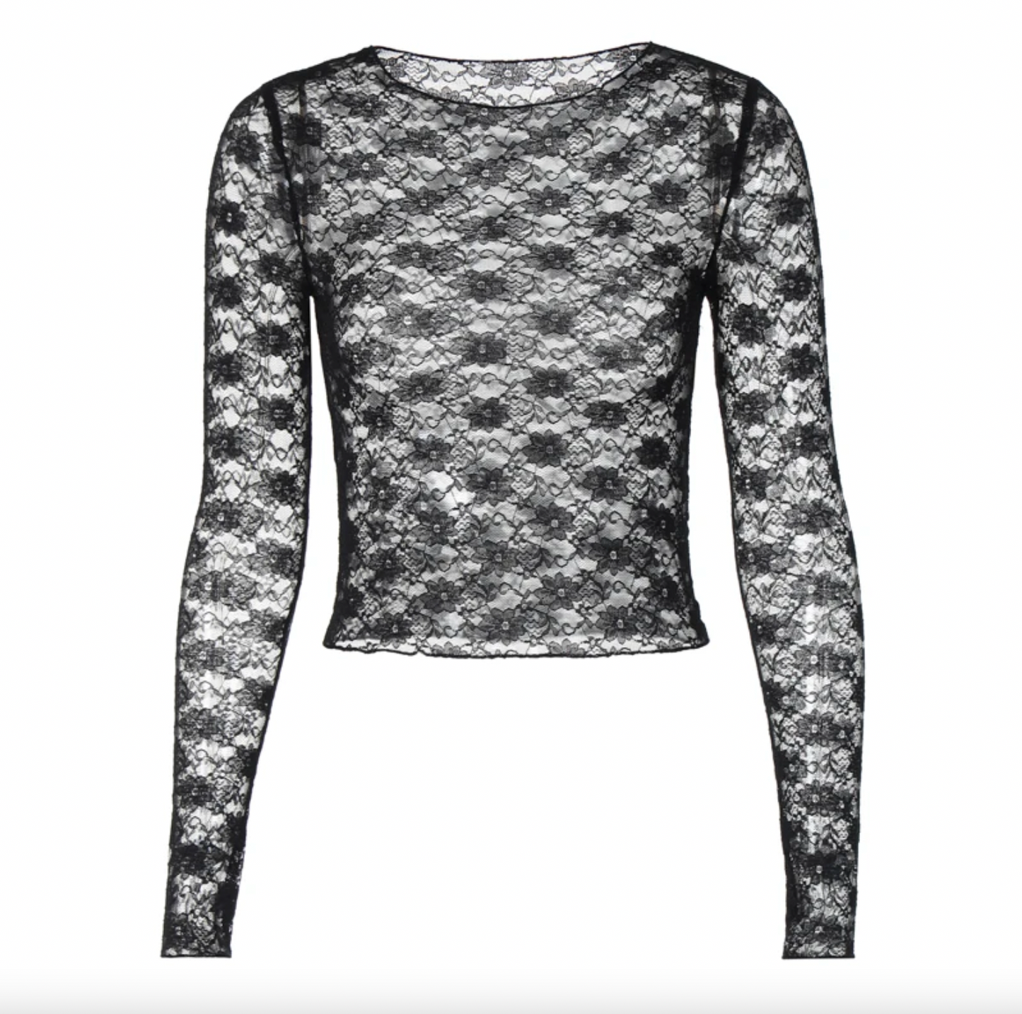Lucca Lace Mesh Long Sleeve